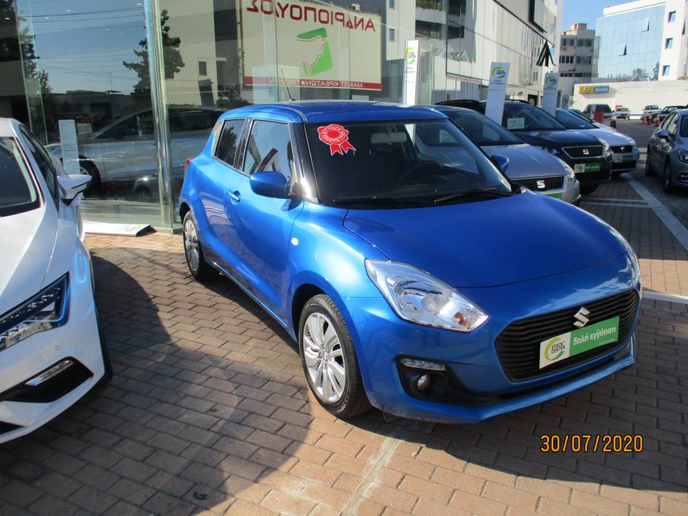 Suzuki - Swift - GL PLUS - ÎœÏ€Î»Î­ - 2017 | Stock Center